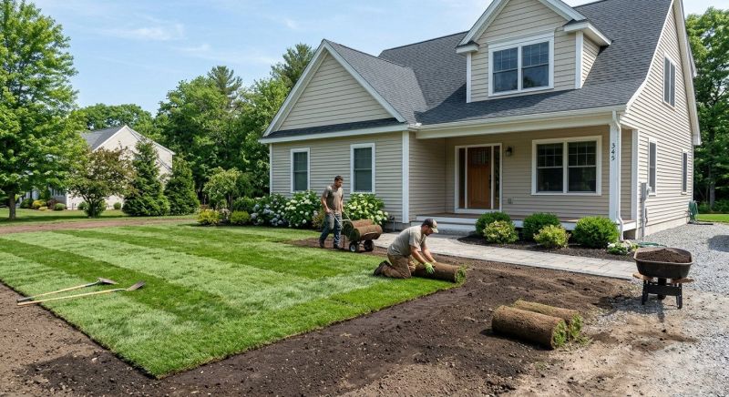 Bermuda Grass Installation in Rockwall, TX